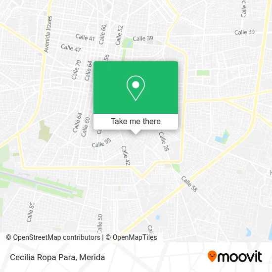 Cecilia Ropa Para map