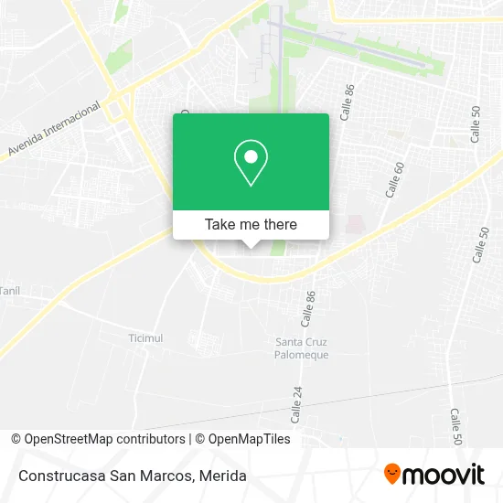 Construcasa San Marcos map