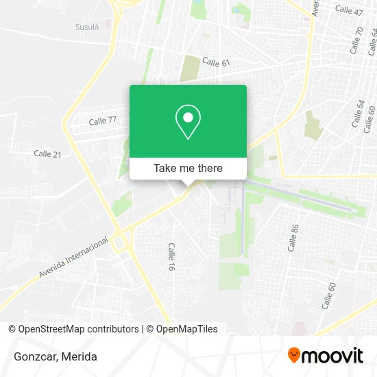 Gonzcar map