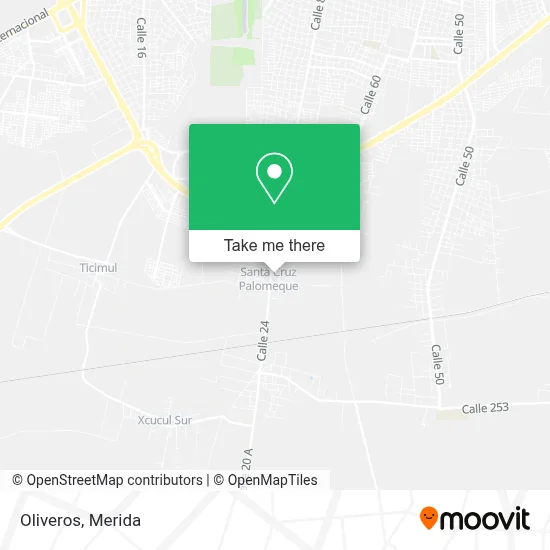 Oliveros map