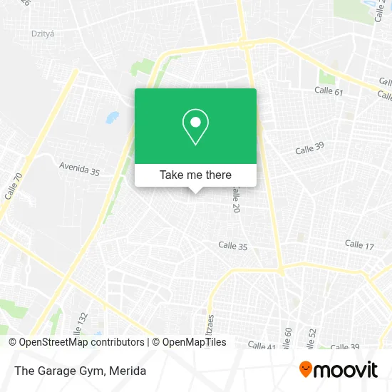 The Garage Gym map