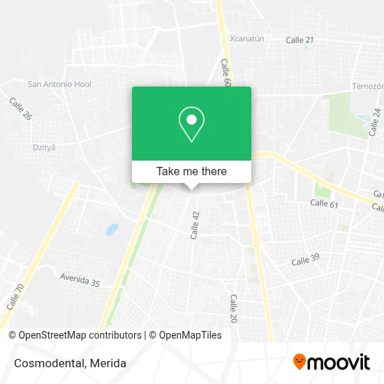 Cosmodental map