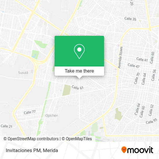 Invitaciones PM map