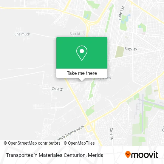 Transportes Y Materiales Centurion map