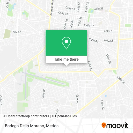 Bodega Delio Moreno map