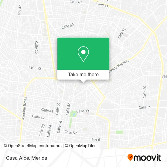 Casa Alce map