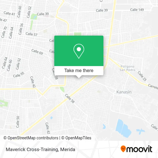Maverick Cross-Training map