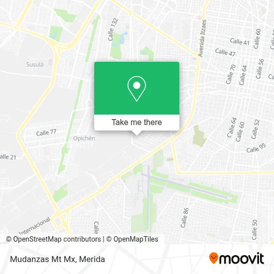 Mudanzas Mt Mx map