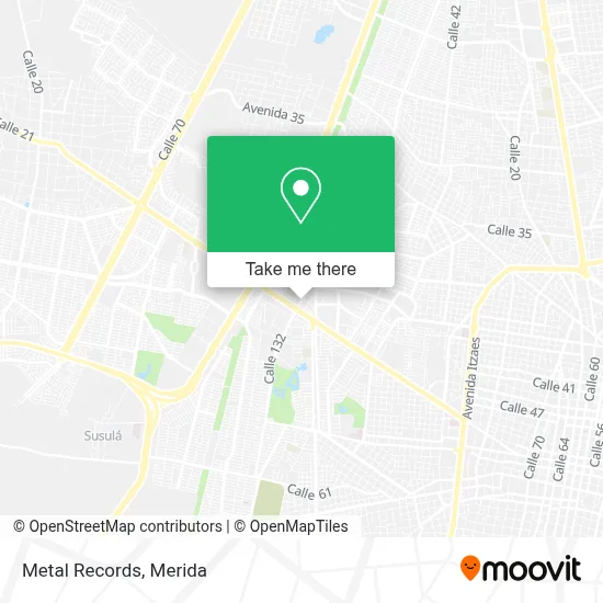 Metal Records map