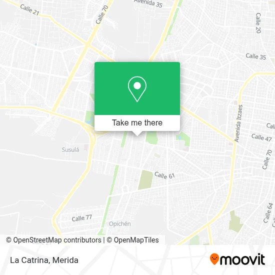 La Catrina map