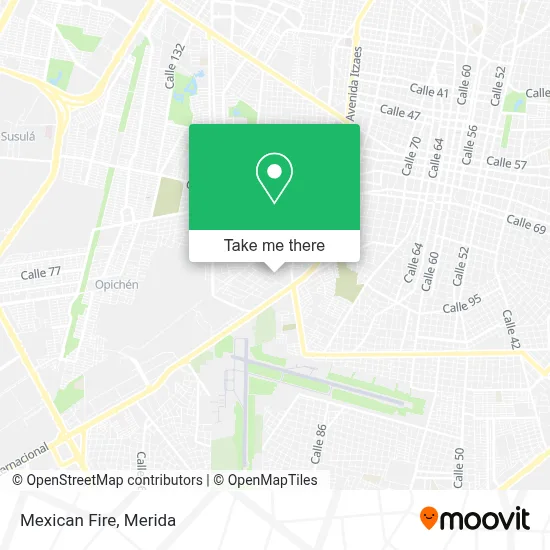 Mexican Fire map