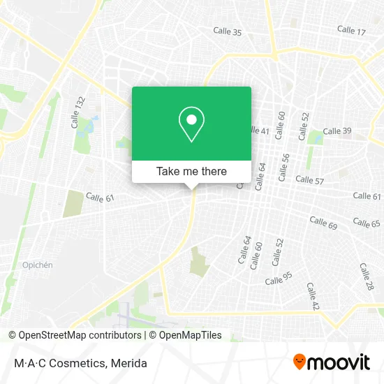 M·A·C Cosmetics map