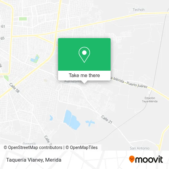 Taquería Vianey map