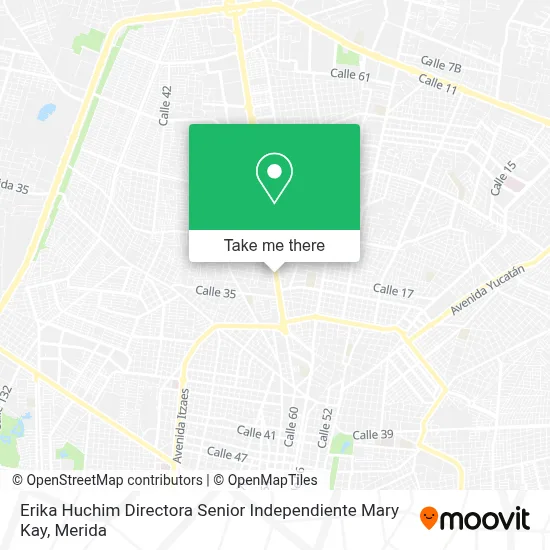 Erika Huchim Directora Senior Independiente Mary Kay map