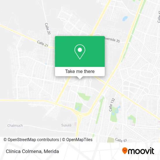 Clínica Colmena map