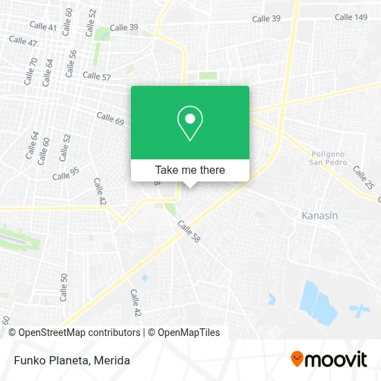 Funko Planeta map