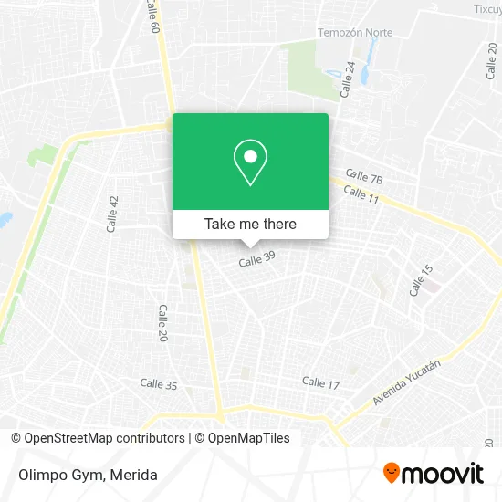 Olimpo Gym map