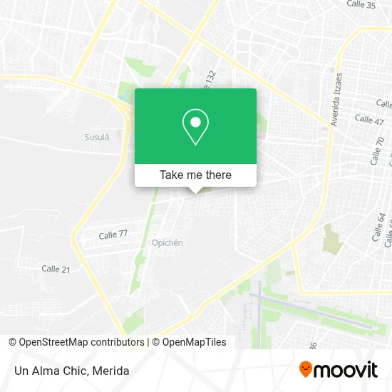 Un Alma Chic map