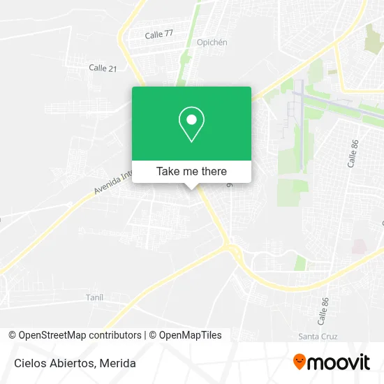 Cielos Abiertos map