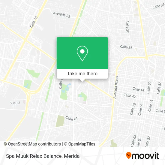 Spa Muuk Relax Balance map