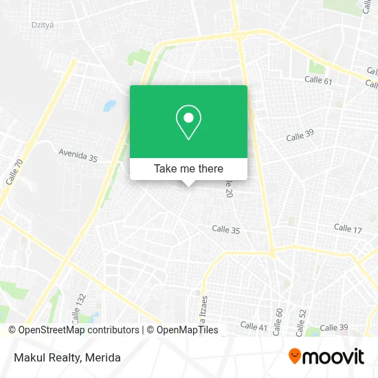 Makul Realty map