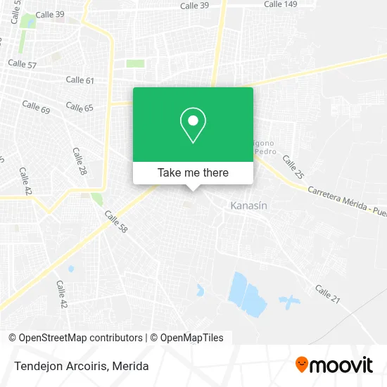 Tendejon Arcoiris map