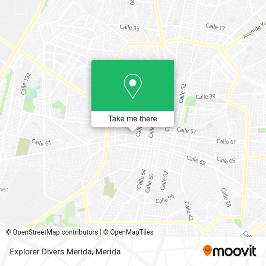 Mapa de Explorer Divers Merida