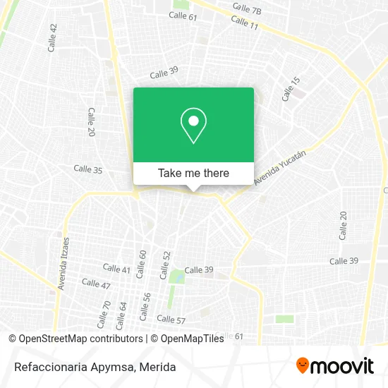 Refaccionaria Apymsa map
