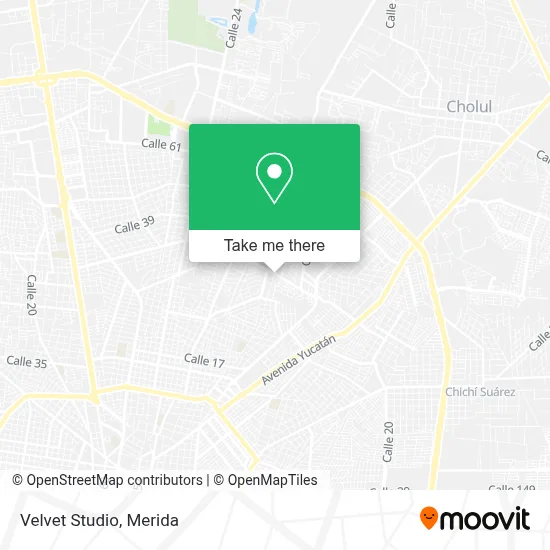 Velvet Studio map