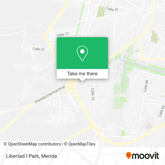 Libertad I Park map