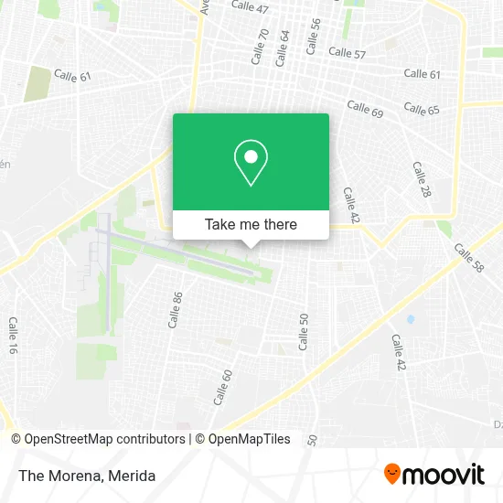 La Morena map
