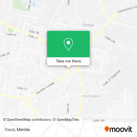 Cocó map