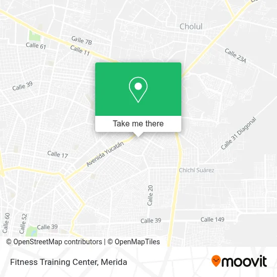 Fitness Training Center map