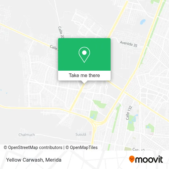 Yellow Carwash map