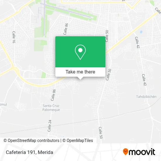 Cafeteria 191 map