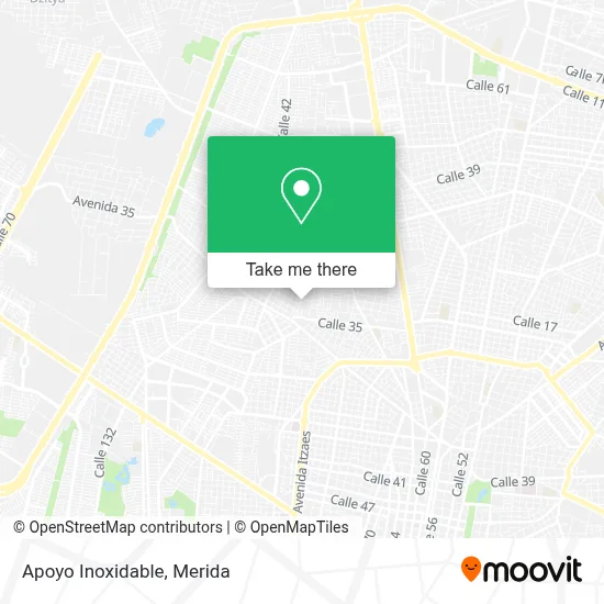 Apoyo Inoxidable map