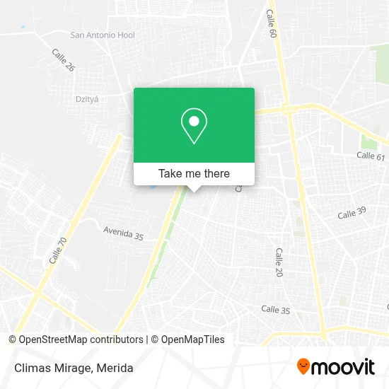 Climas Mirage map