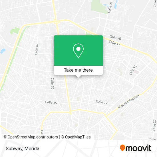 Subway map