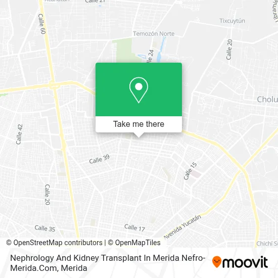 Nephrology And Kidney Transplant In Merida Nefro-Merida.Com map