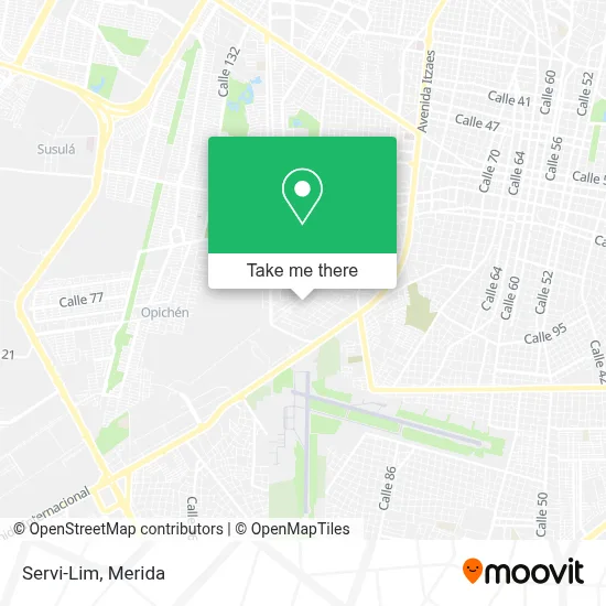 Servi-Lim map