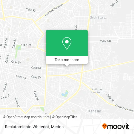 Reclutamiento Whitedot map