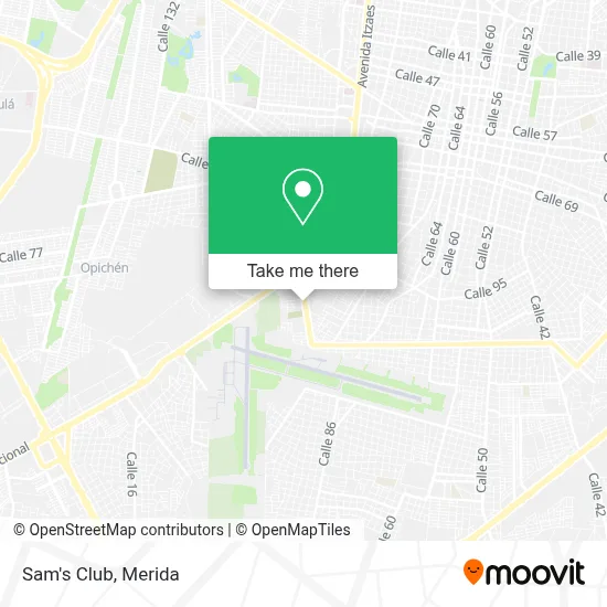 Sam's Club map