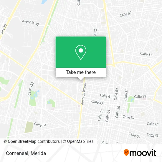 Comensal map