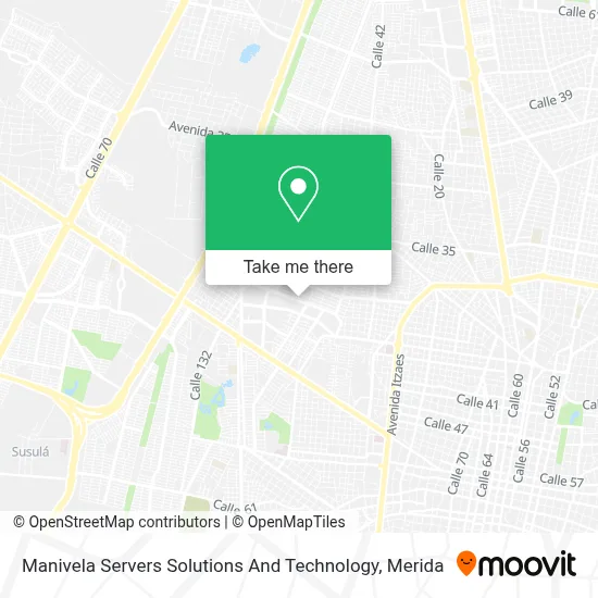 Manivela Servers Solutions And Technology map