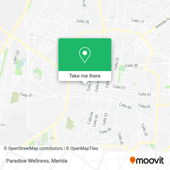 Paradise Wellness map