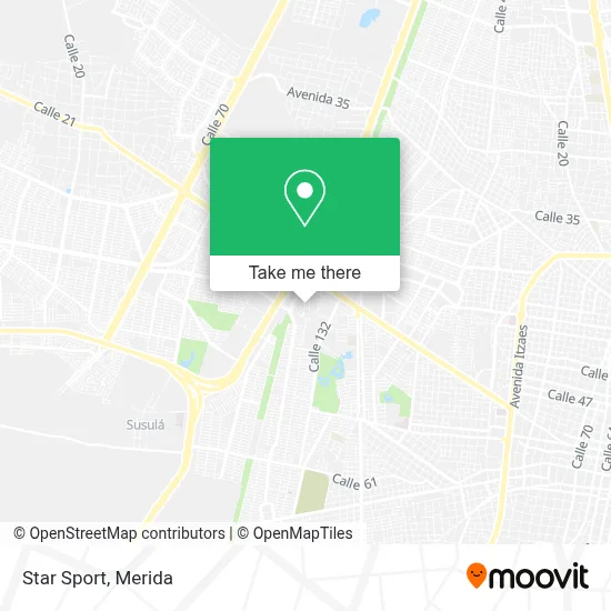Star Sport map