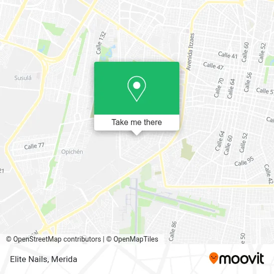 Elite Nails map