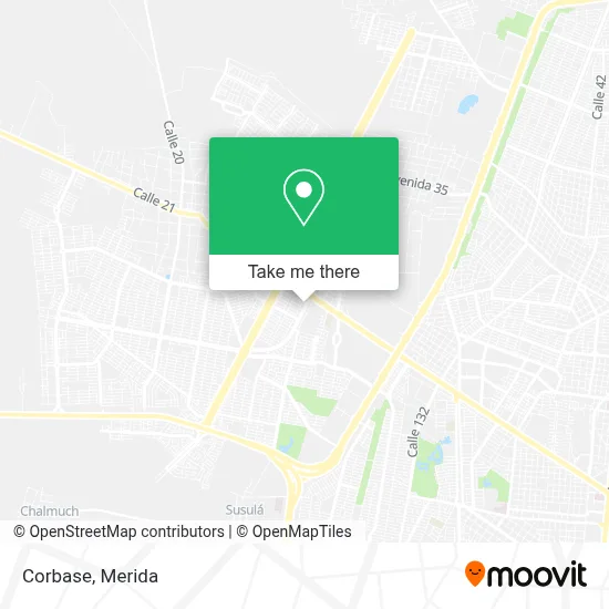 Corbase map