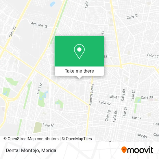 Dental Montejo map