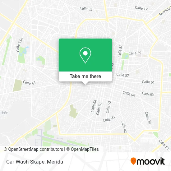 Car Wash Skape map